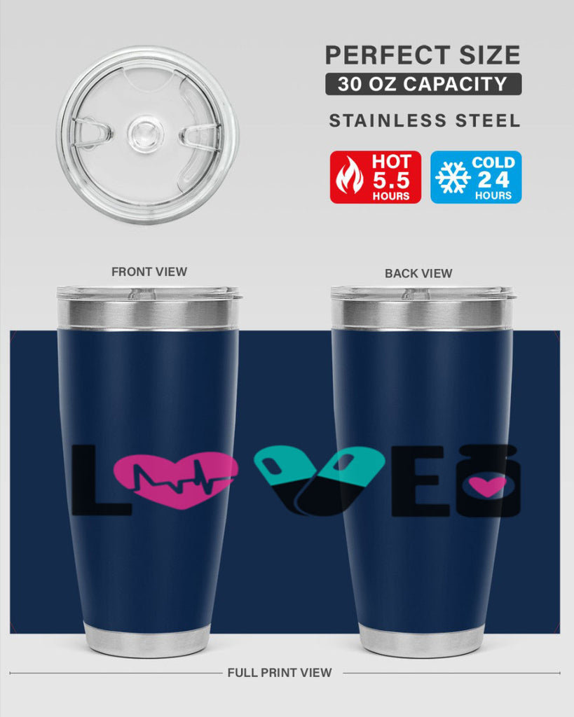 Love Style Style 136#- nurse- tumbler