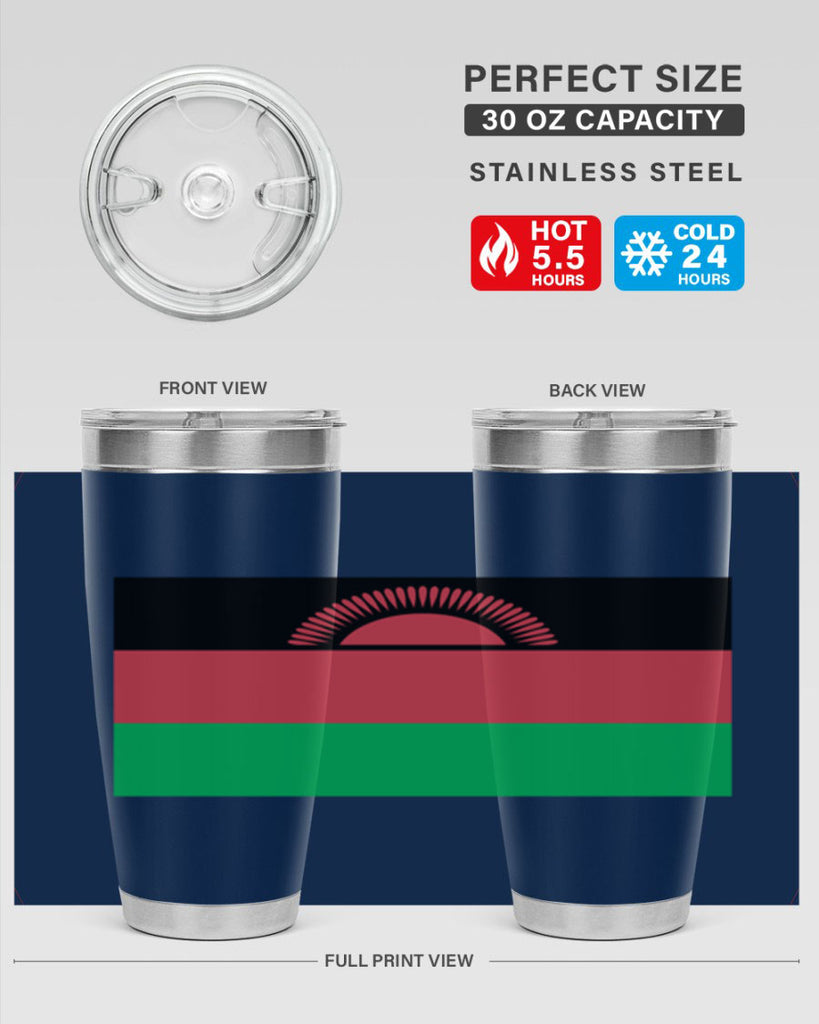 Malawi 95#- world flags- Tumbler