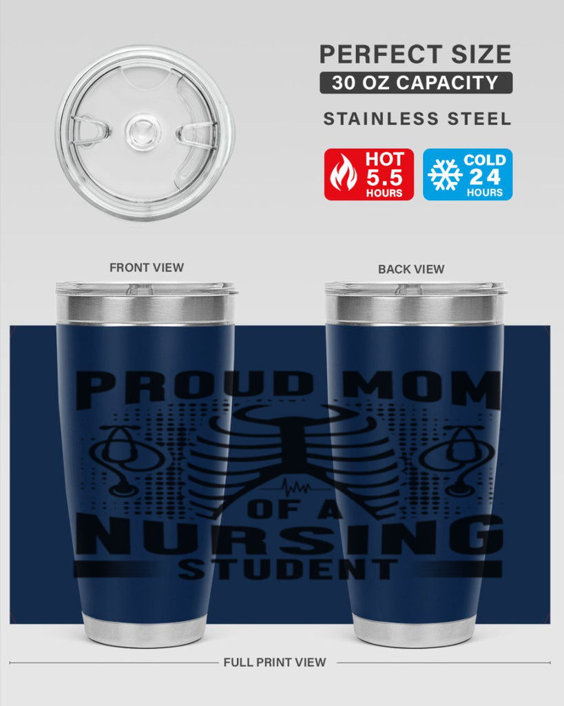 Proud mom Style 255#- nurse- tumbler