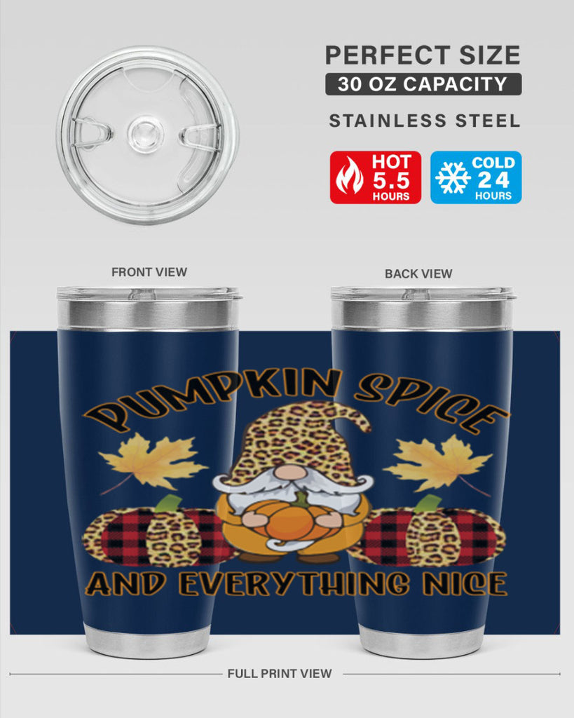 Pumpkin Spice and Everything Nice 534#- fall- Tumbler
