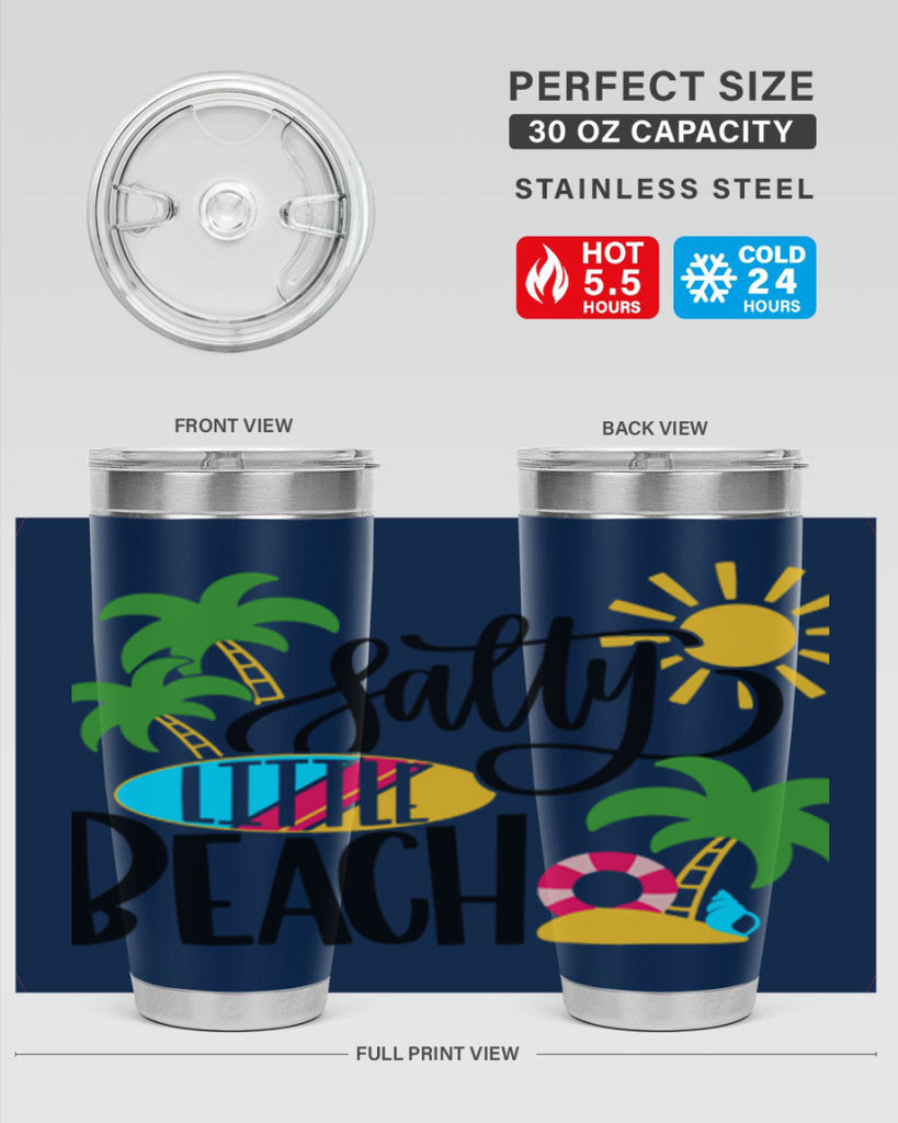 Satly Little Beach Style 26#- summer- Tumbler