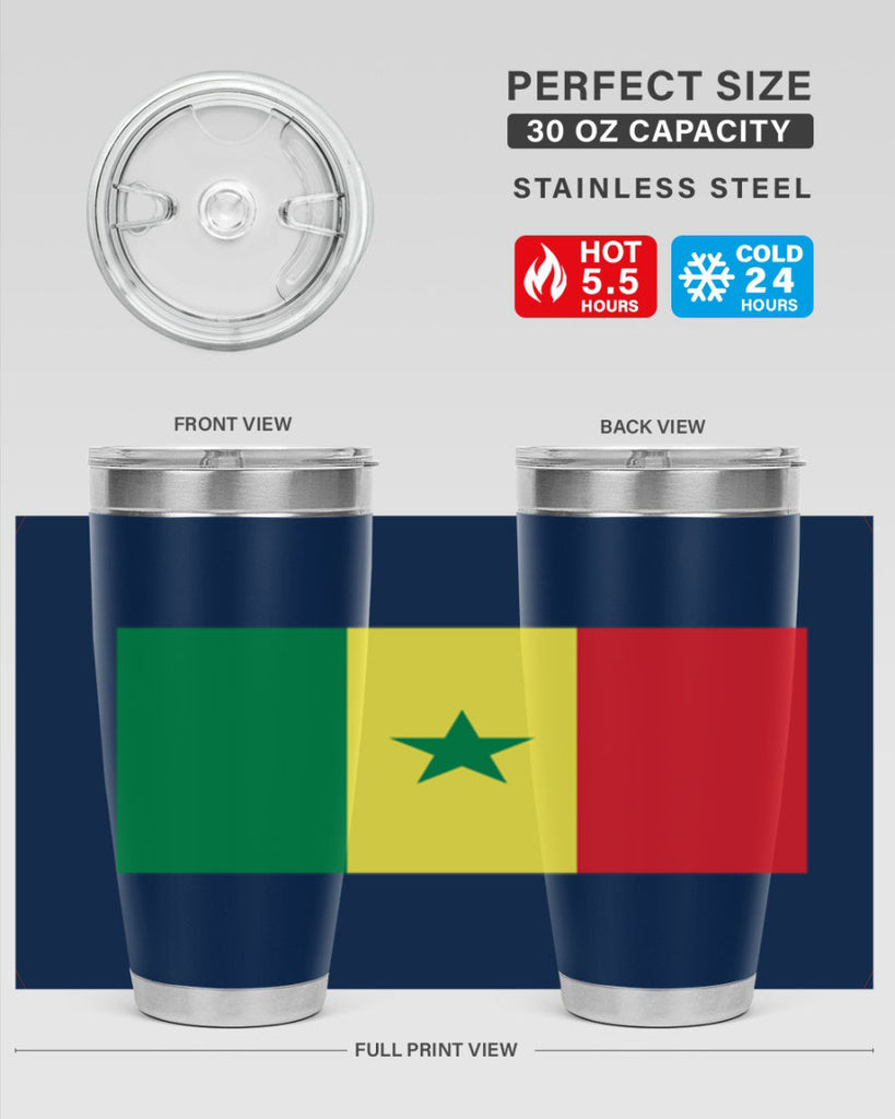 Senegal 45#- world flags- Tumbler