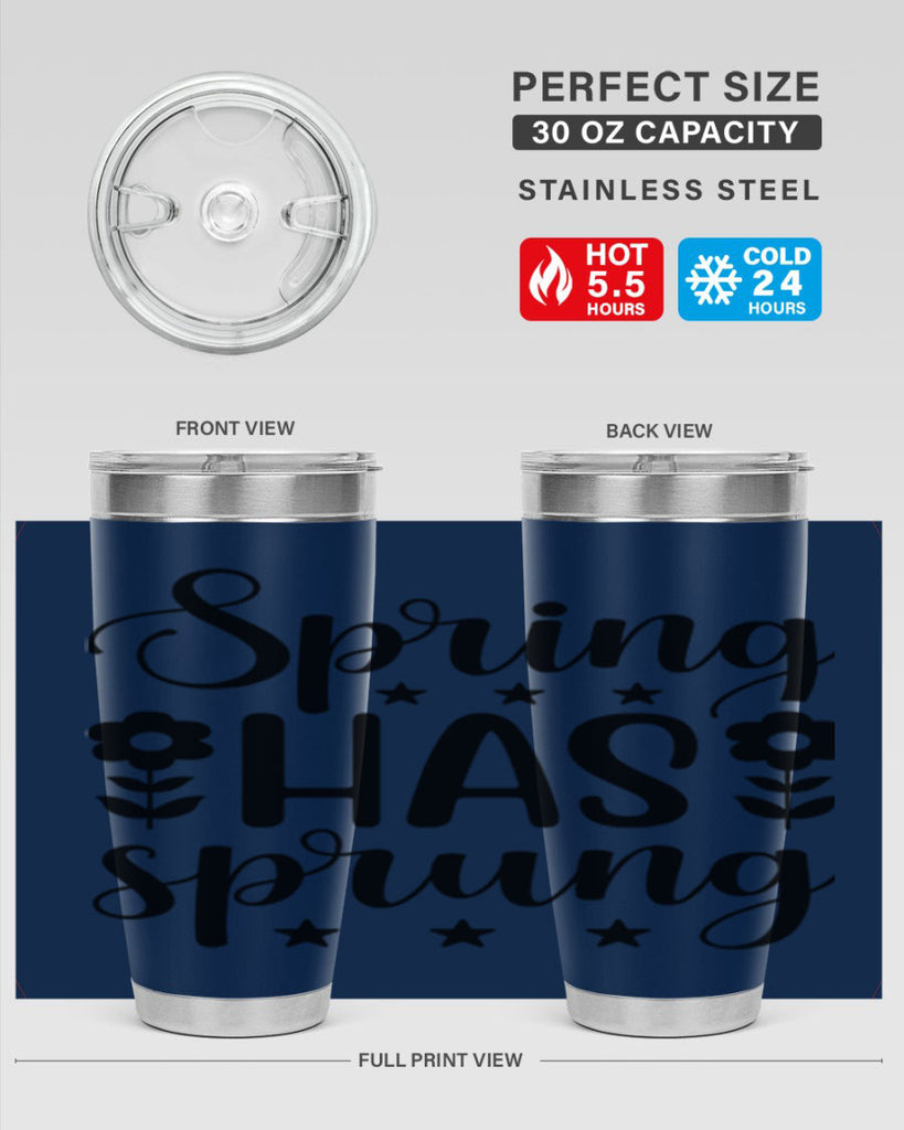 Spring has sprung  491#- spring- Tumbler