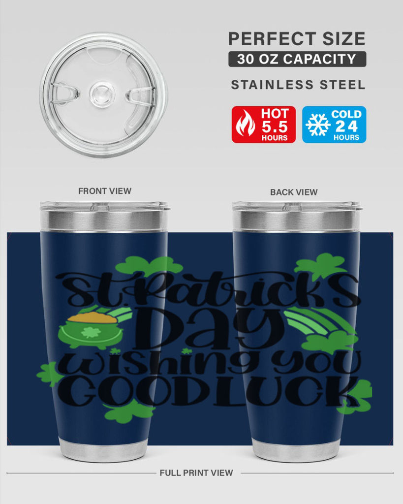 St Patricks Day Wishing You Good Luck Style 27#- St Patricks Day- Tumbler