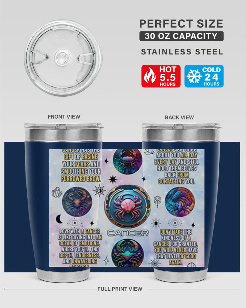 StraightCancer 470#- zodiac- Tumbler