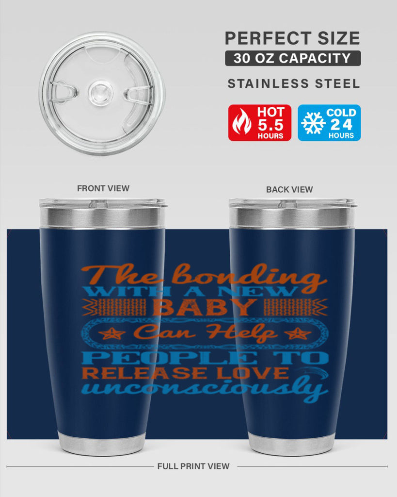 The bonding with a new baby can help people to release love unconsciously Style 7#- baby- tumbler
