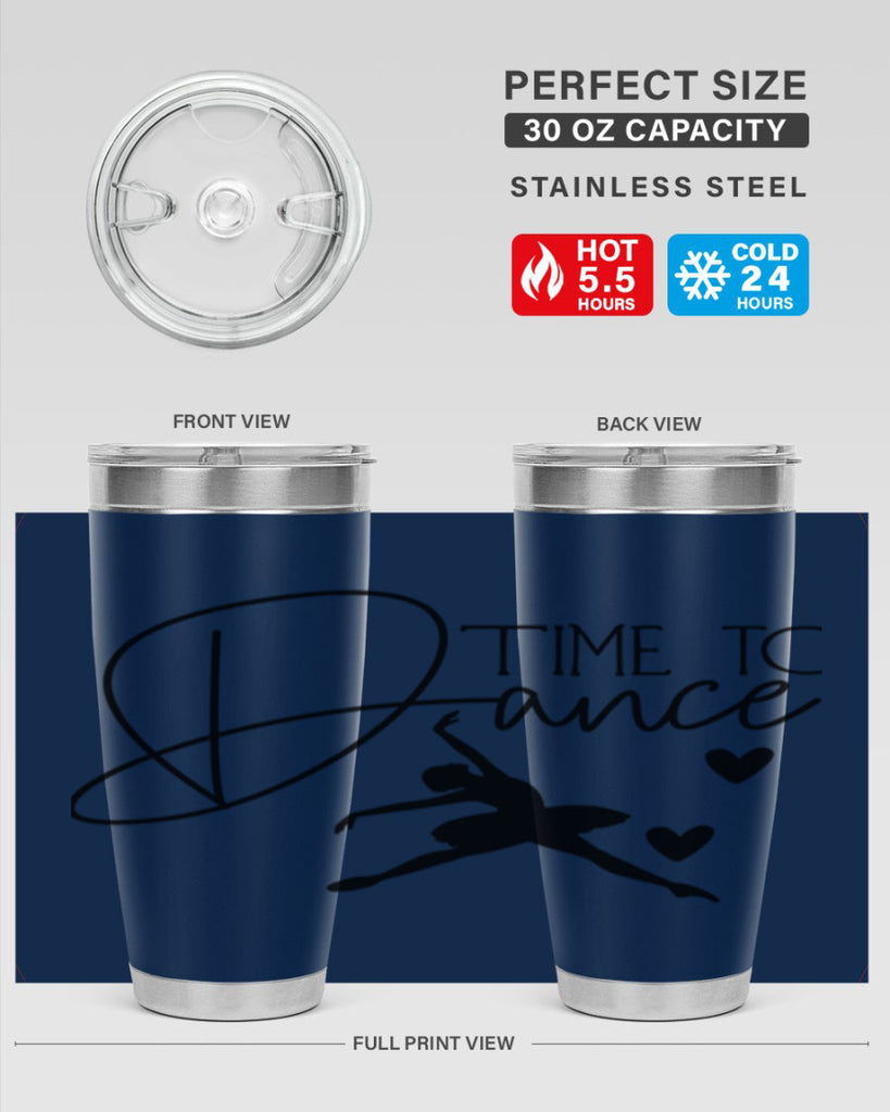 Time to Dance 85#- ballet- Tumbler