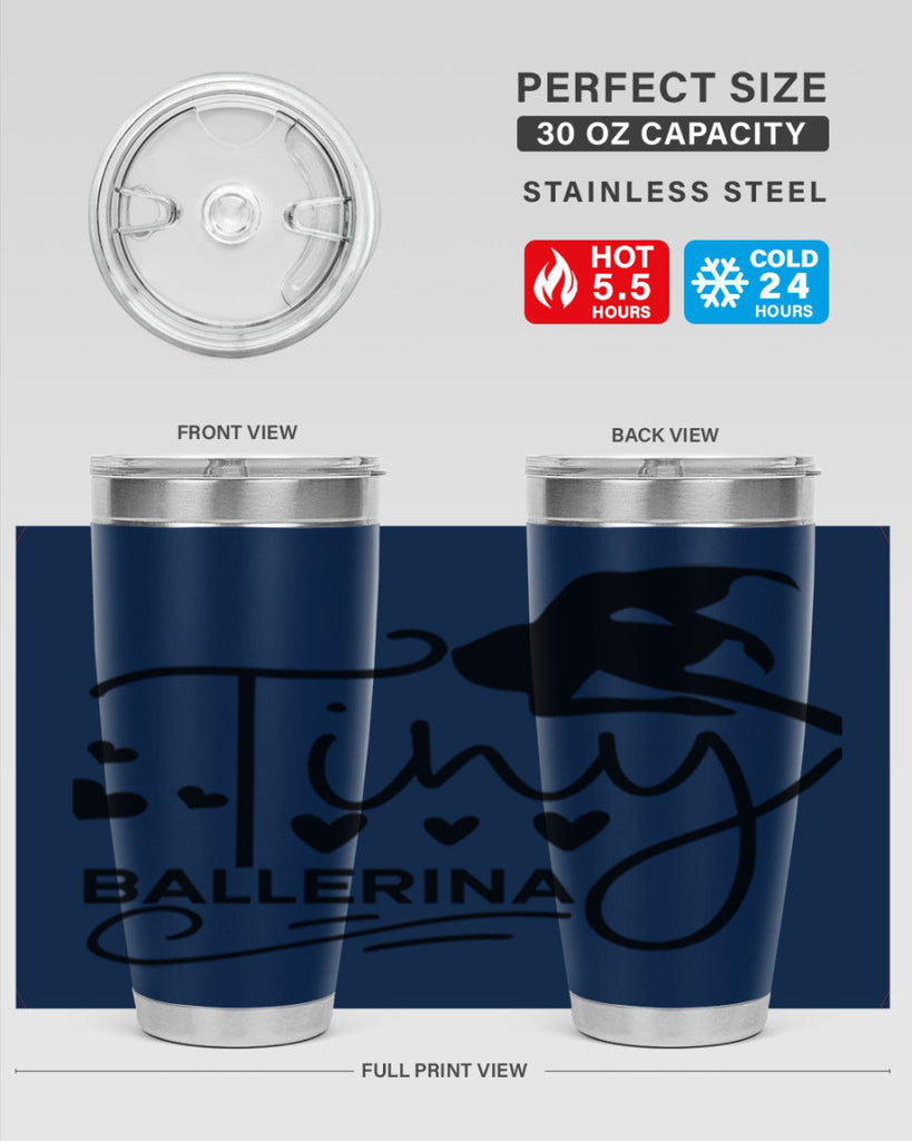 Tiny Ballerina 89#- ballet- Tumbler