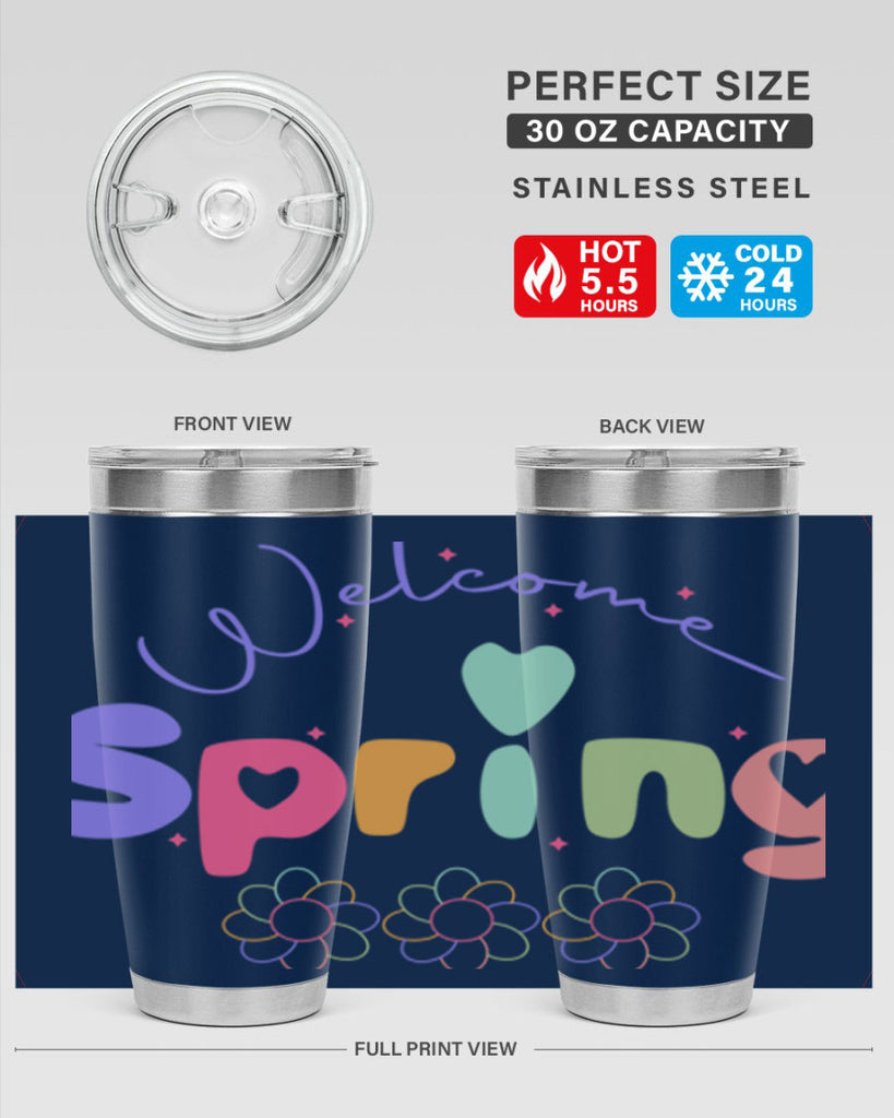 Welcome Spring583#- spring- Tumbler