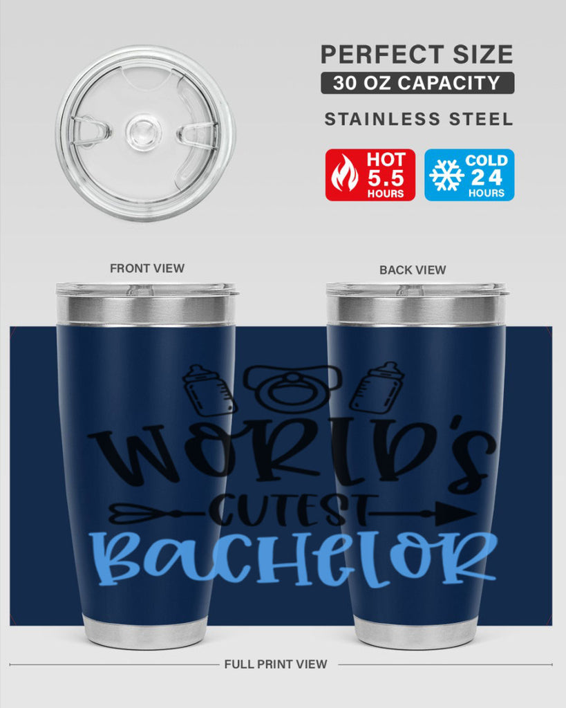 Worlds Cutest Bachelor Style 13#- baby- tumbler