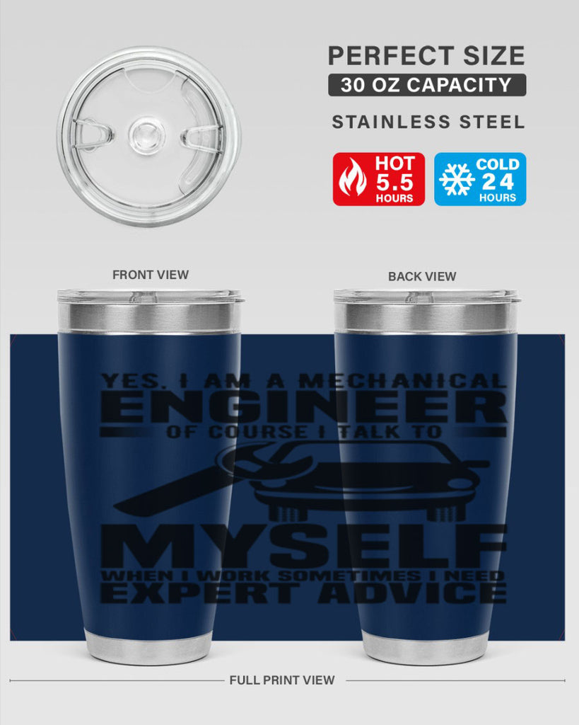 Yes I Am A Mechanical Style 1#- engineer- tumbler
