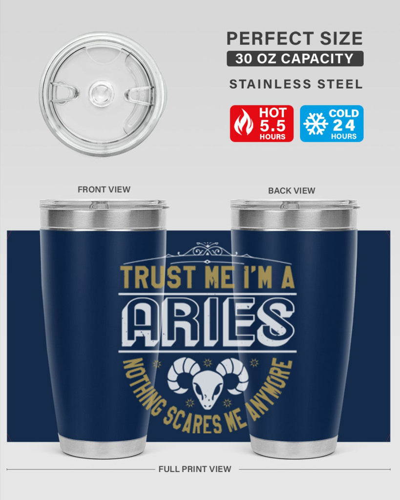 aries 139#- zodiac- Tumbler