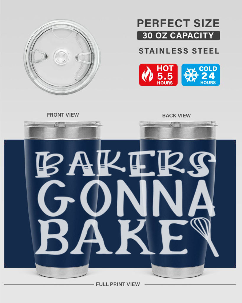 bakers gonna bake 58#- kitchen- Tumbler