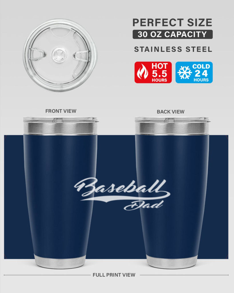 baseball dadi 50#- dad- Tumbler