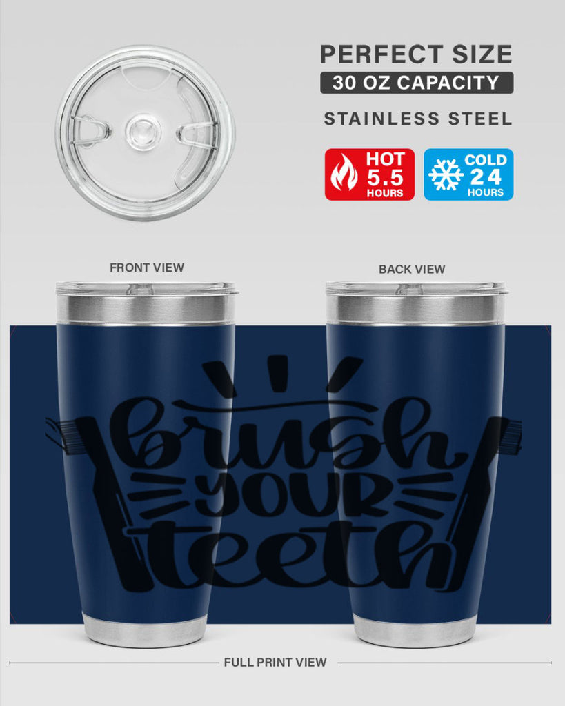 brush your teeth 44#- bathroom- Tumbler
