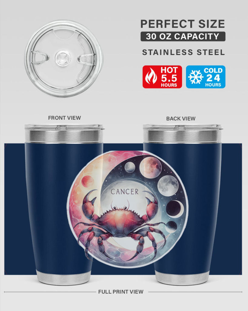 cancer 166#- zodiac- Tumbler