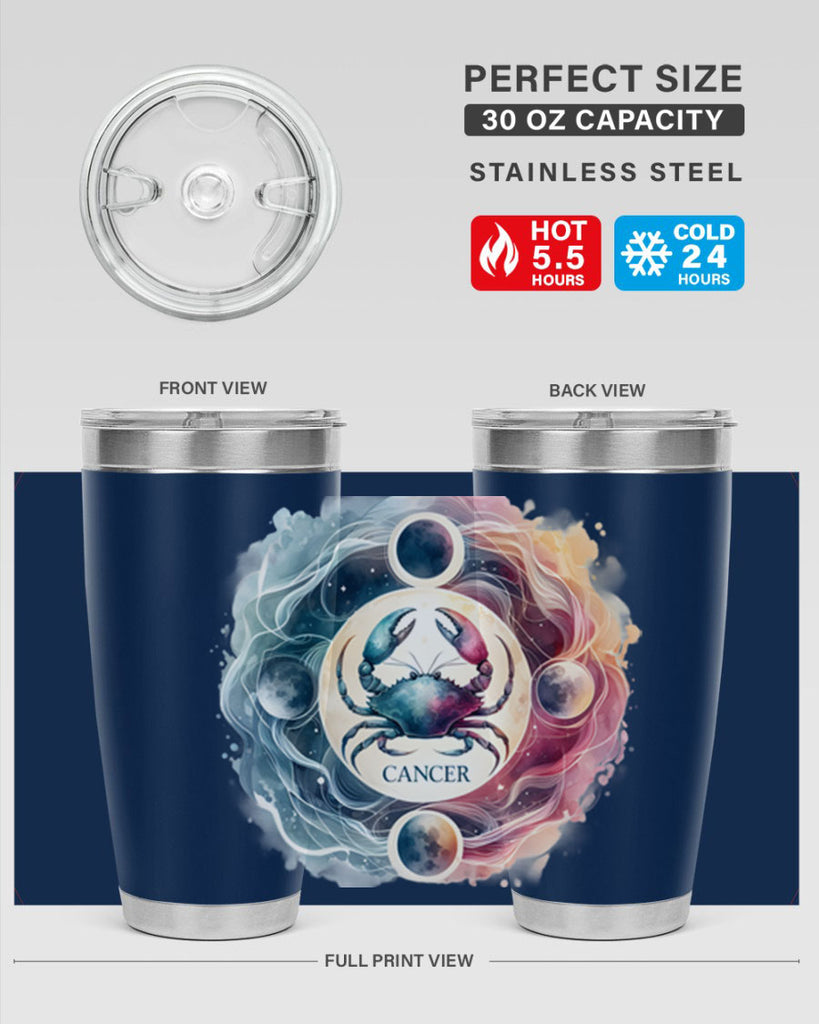 cancer 168#- zodiac- Tumbler