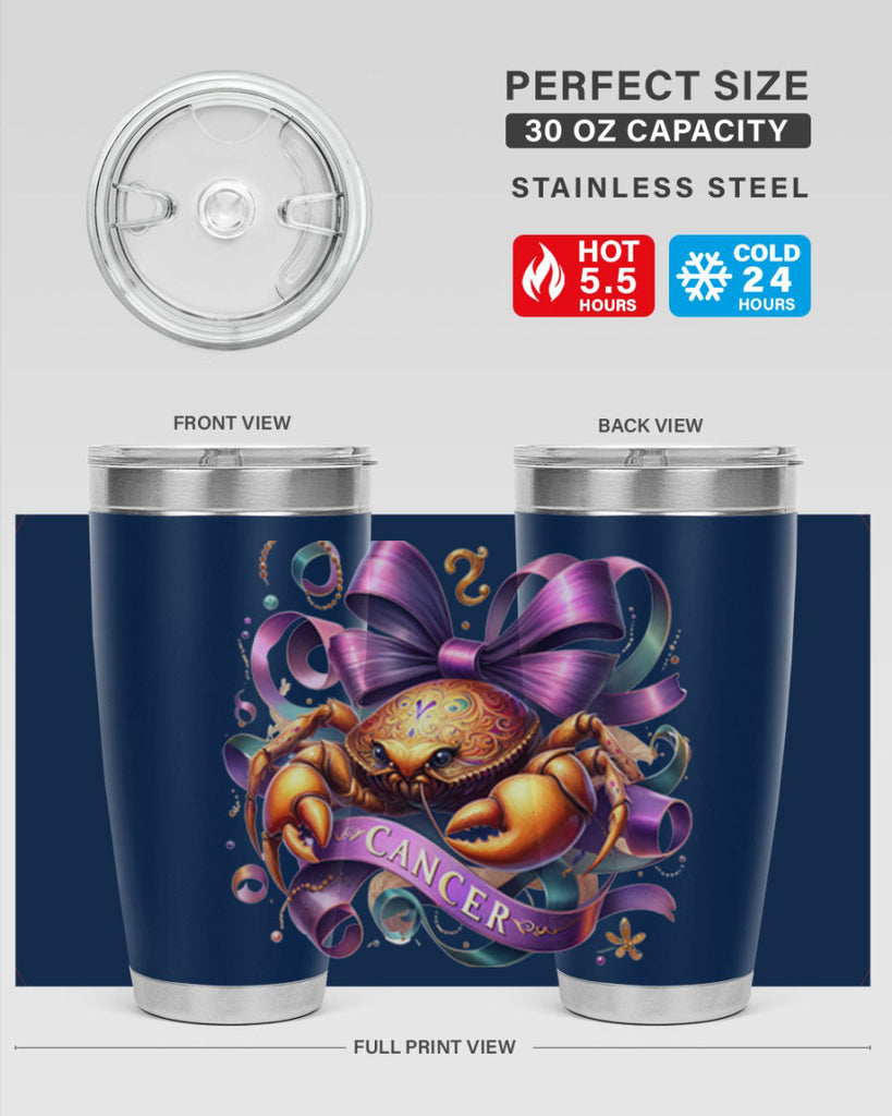 cancer 173#- zodiac- Tumbler
