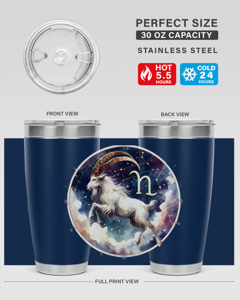 capricorn 211#- zodiac- Tumbler