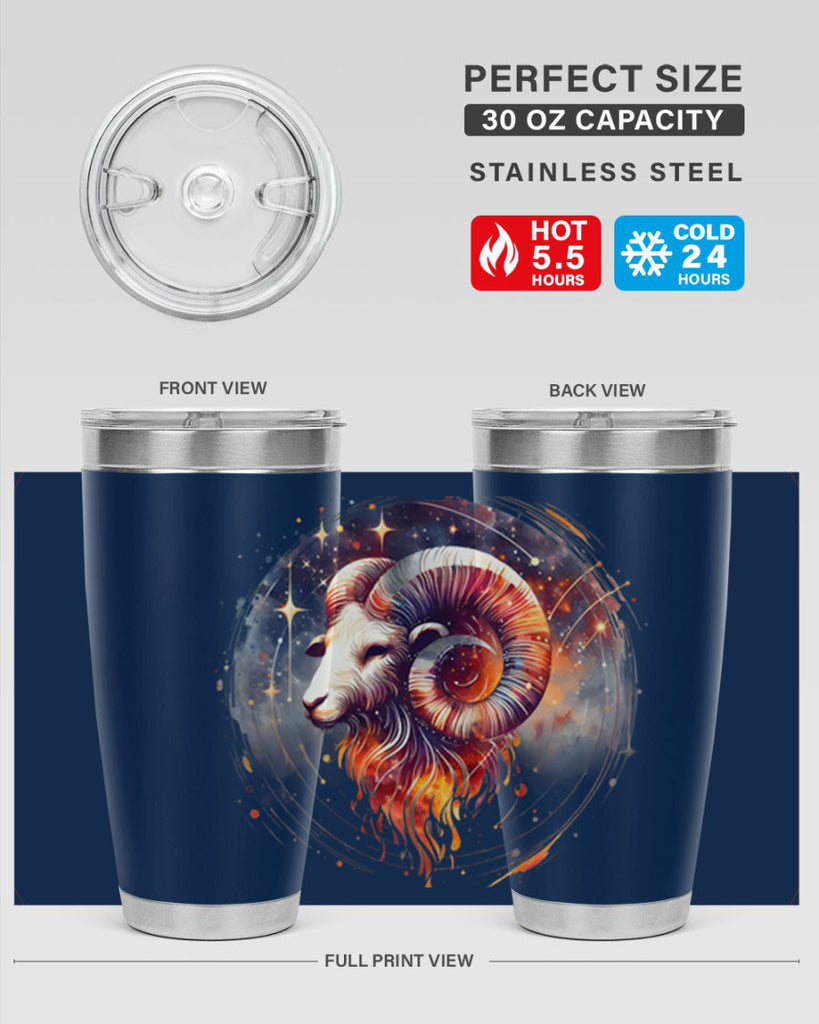capricorn 214#- zodiac- Tumbler