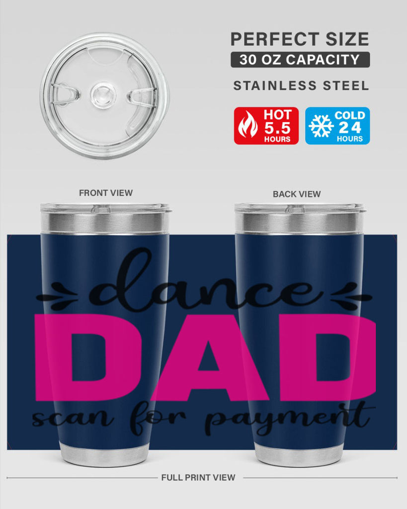 dance dad scan for payment 22#- ballet- Tumbler