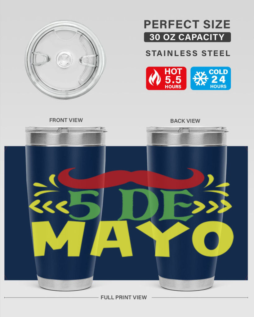 de mayo 5#- cinco de mayo- Tumbler