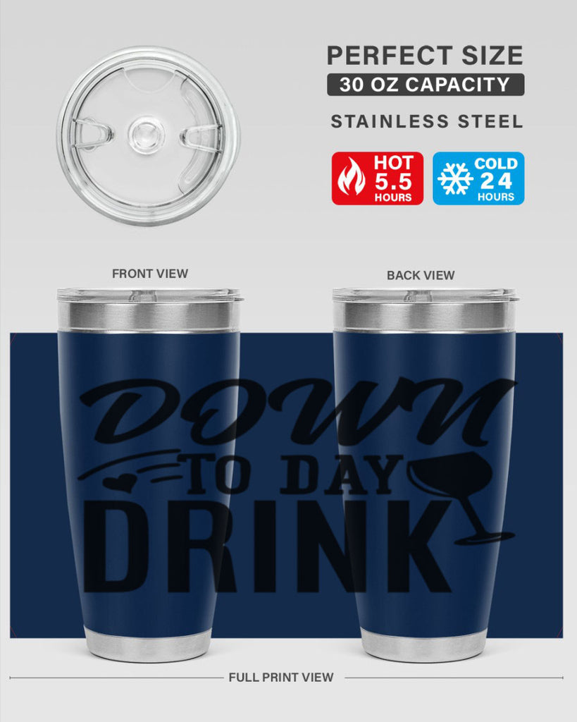 down to day drink 130#- beer- Tumbler
