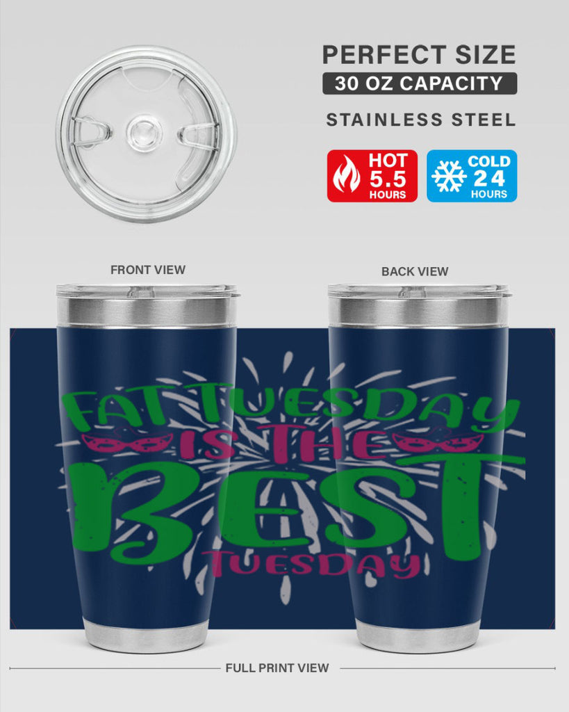 fat tuesday is the best tuesday 88#- mardi gras- Tumbler