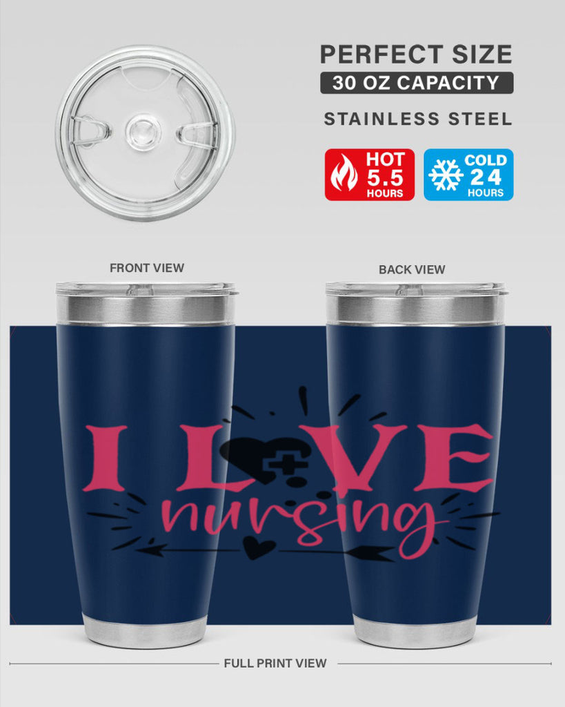 i love nursing Style Style 174#- nurse- tumbler