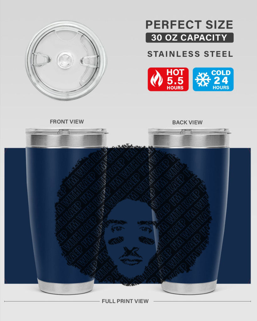 imwithkaep 24#- black men - boys- tumbler