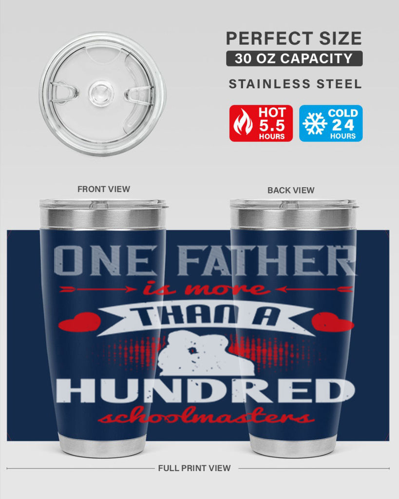 one father is more than 174#- fathers day- Tumbler