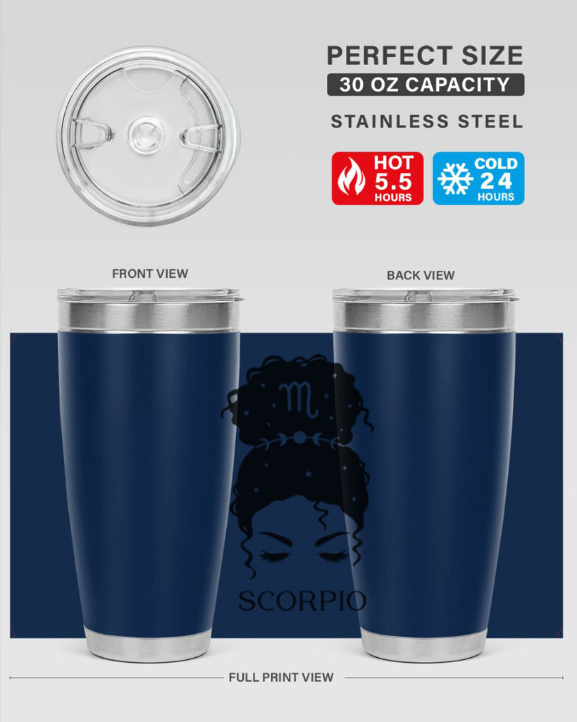 scorpio 453#- zodiac- Tumbler