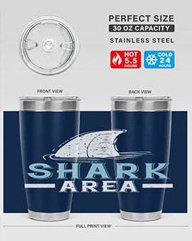 shark area Style 44#- shark  fish- Tumbler