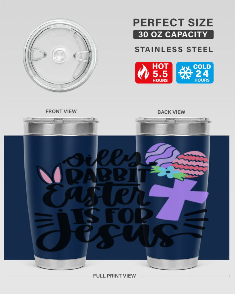 silly rabbit easter is for jesus 11#- easter- Tumbler