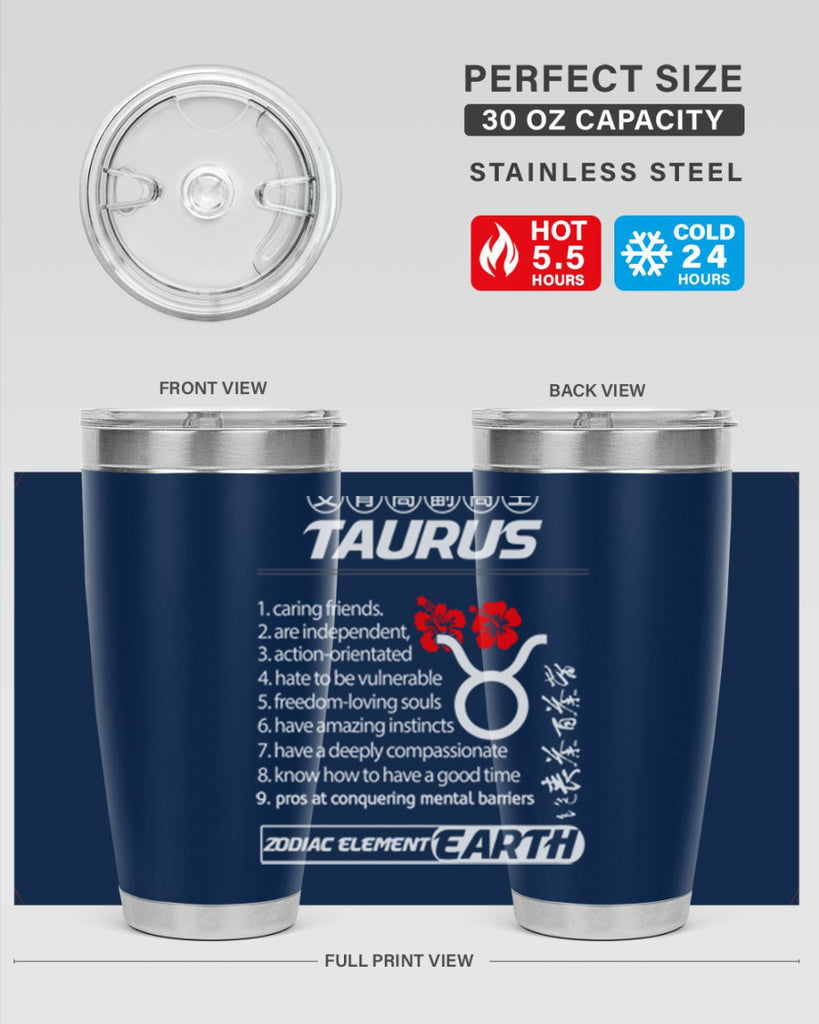 taurus 518#- zodiac- Tumbler