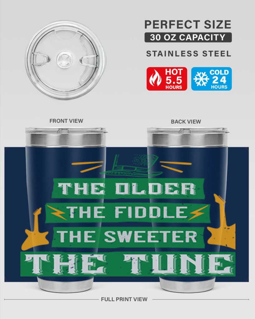 the older the fiddle the sweetrt the tune Style 9#- St Patricks Day- Tumbler