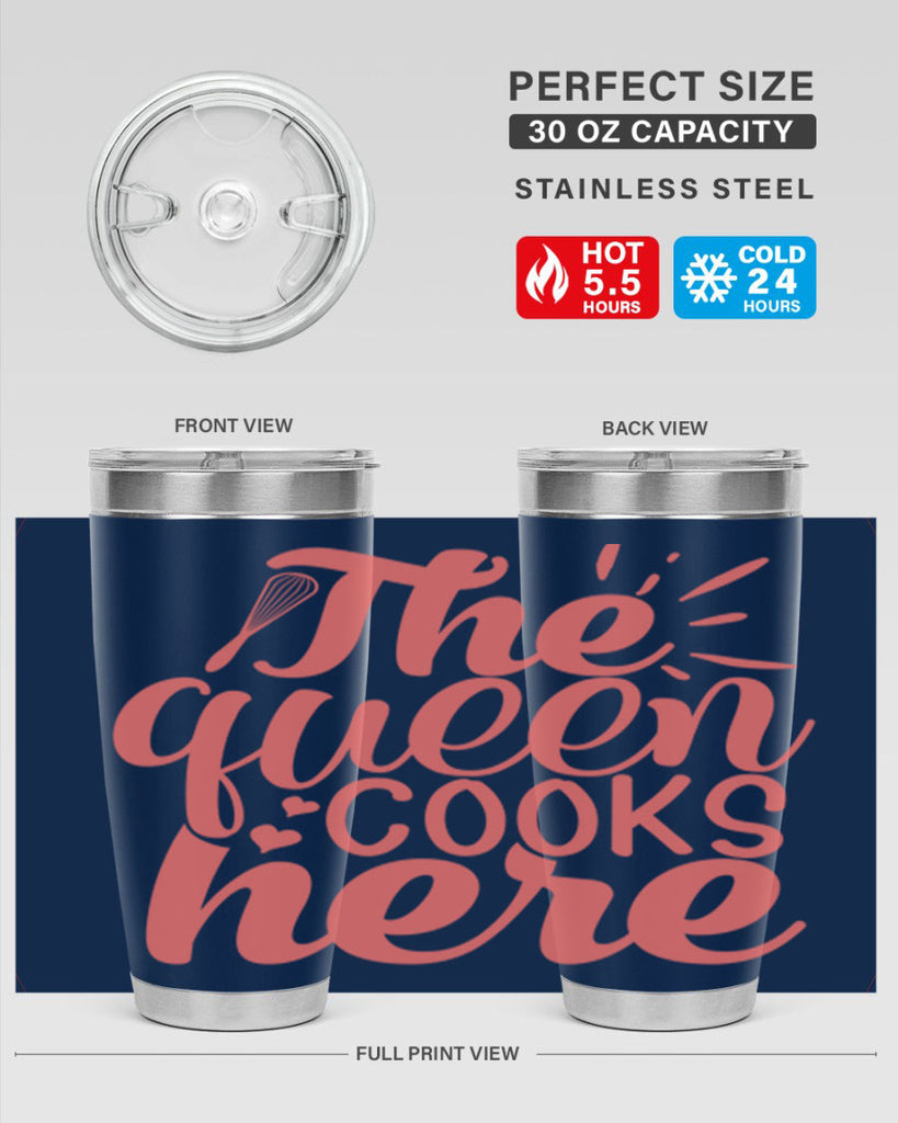 the queen cooks here 9#- kitchen- Tumbler