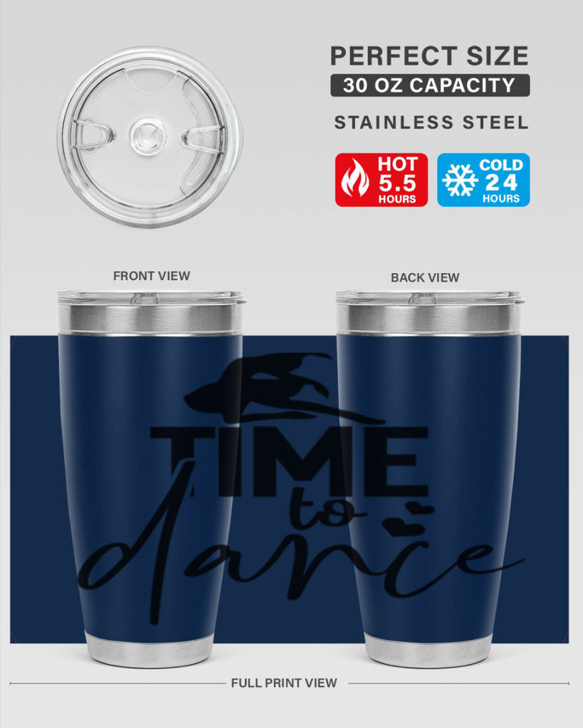 time to dance 84#- ballet- Tumbler
