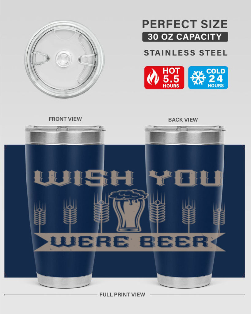 wish you were beerr 1#- beer- Tumbler