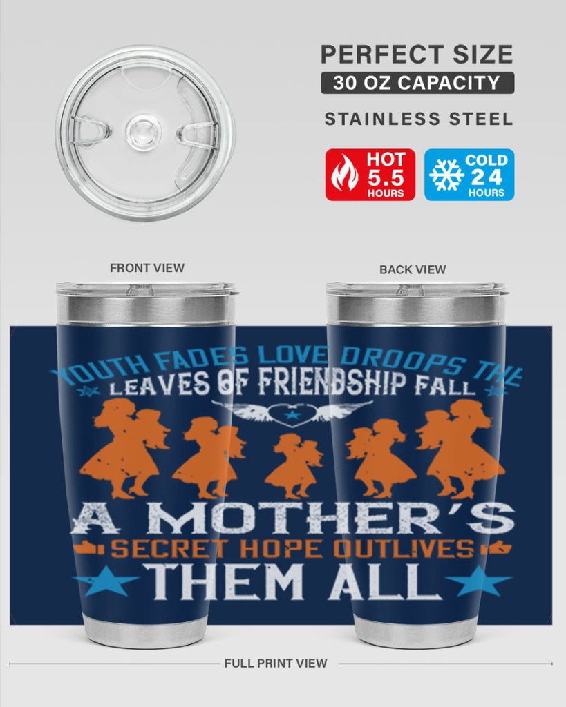 youth fades love droops 9#- mothers day- Tumbler