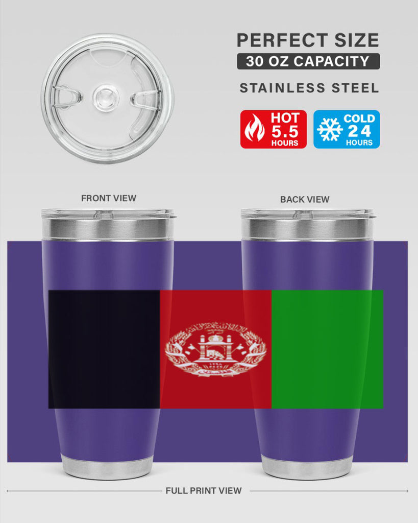 Afghanistan 197#- world flags- Tumbler