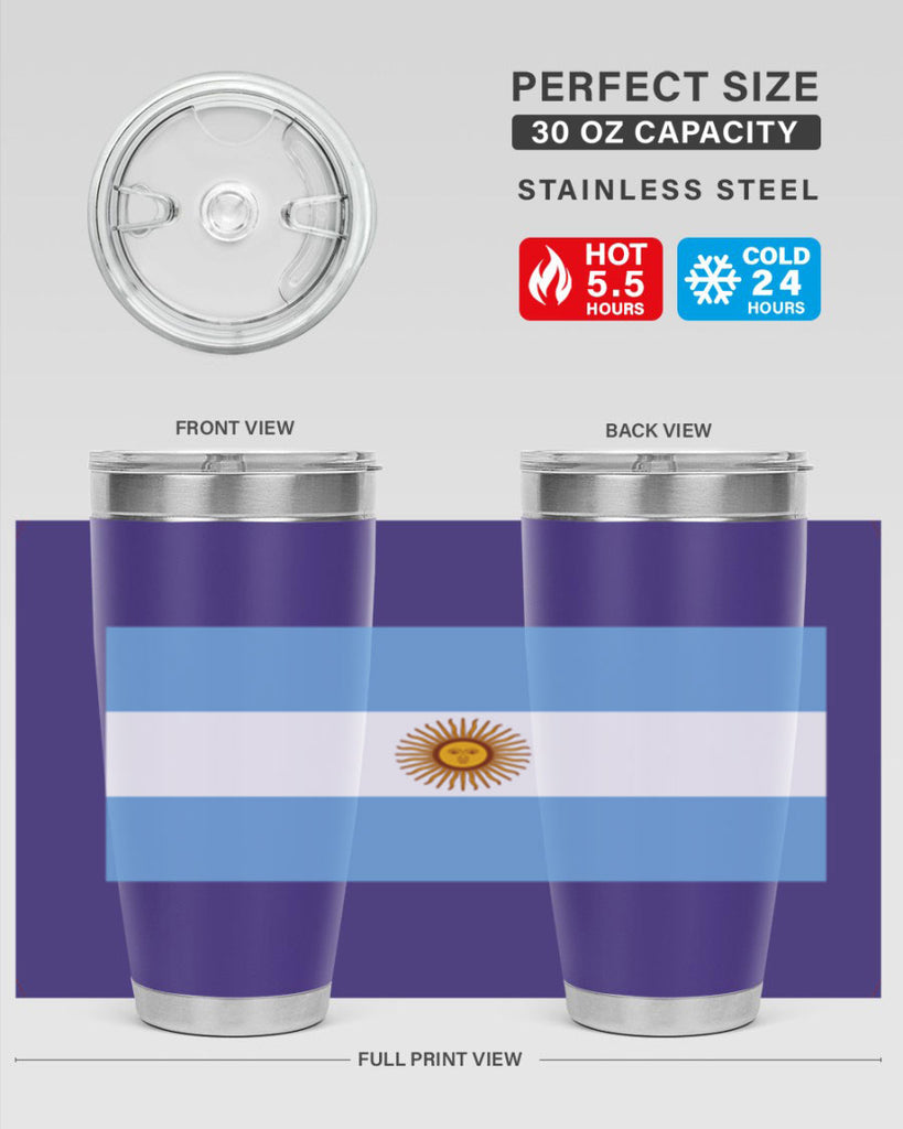 Argentina 191#- world flags- Tumbler