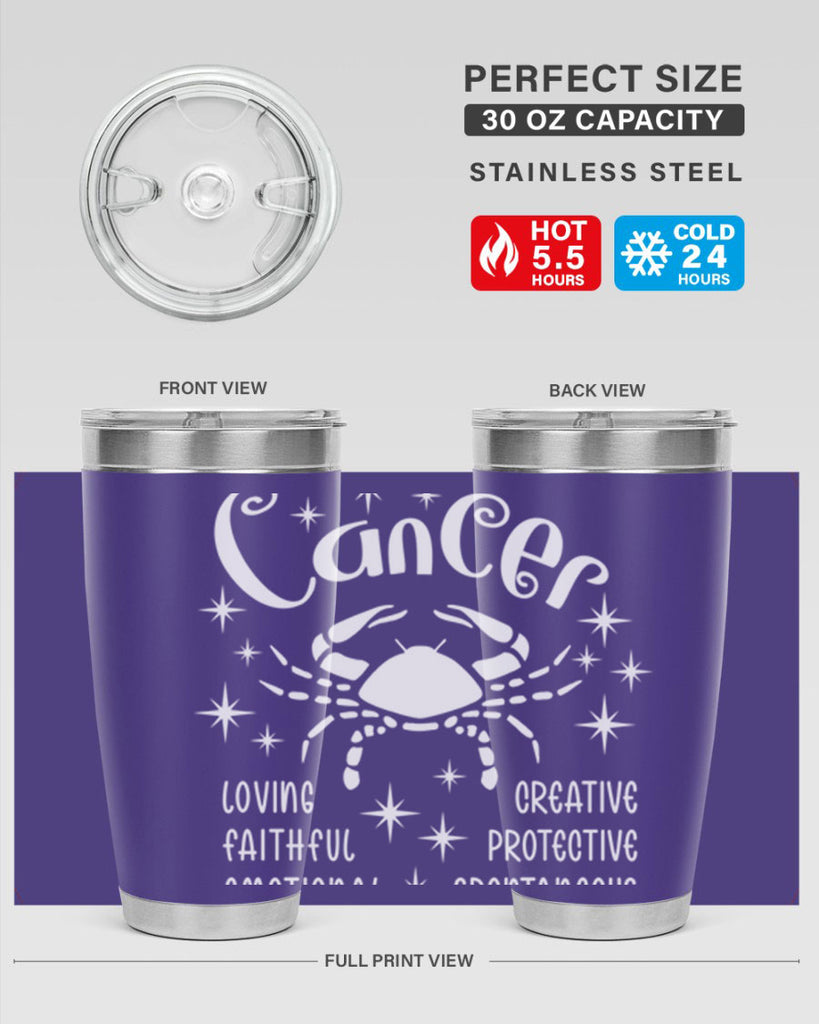 Cancer 150#- zodiac- Tumbler