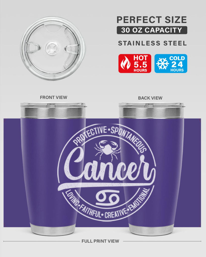 Cancer 154#- zodiac- Tumbler