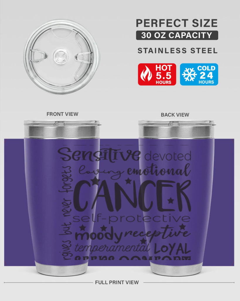 Cancer 565#- zodiac- Tumbler