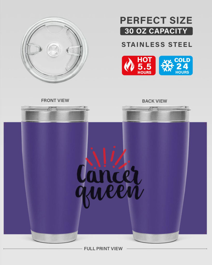 Cancer queen 149#- zodiac- Tumbler