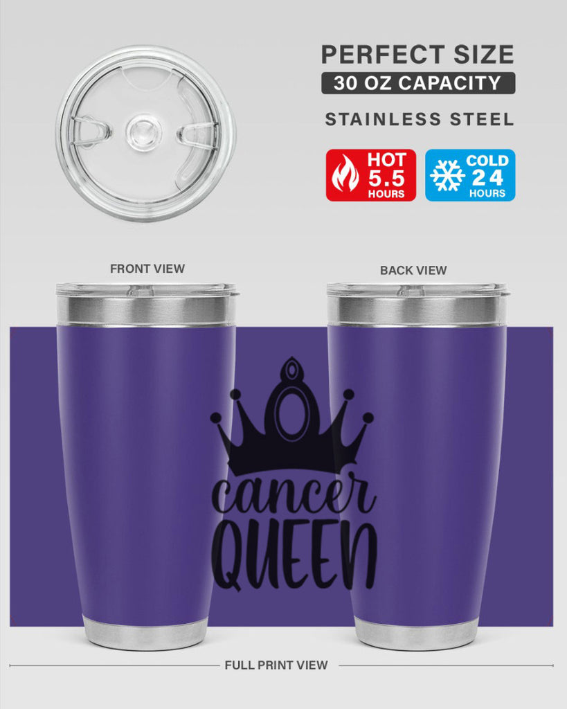 Cancer queen 160#- zodiac- Tumbler