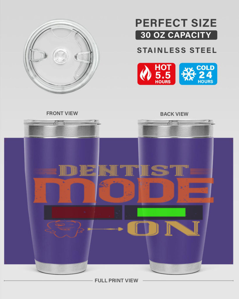 Dentist mode on Style 44#- dentist- tumbler