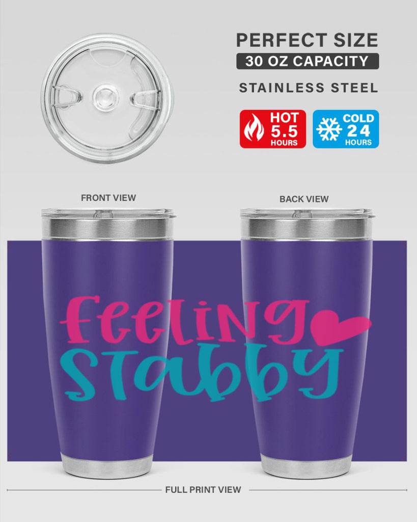 Feeling Stabby Nurse Style 386#- nurse- tumbler