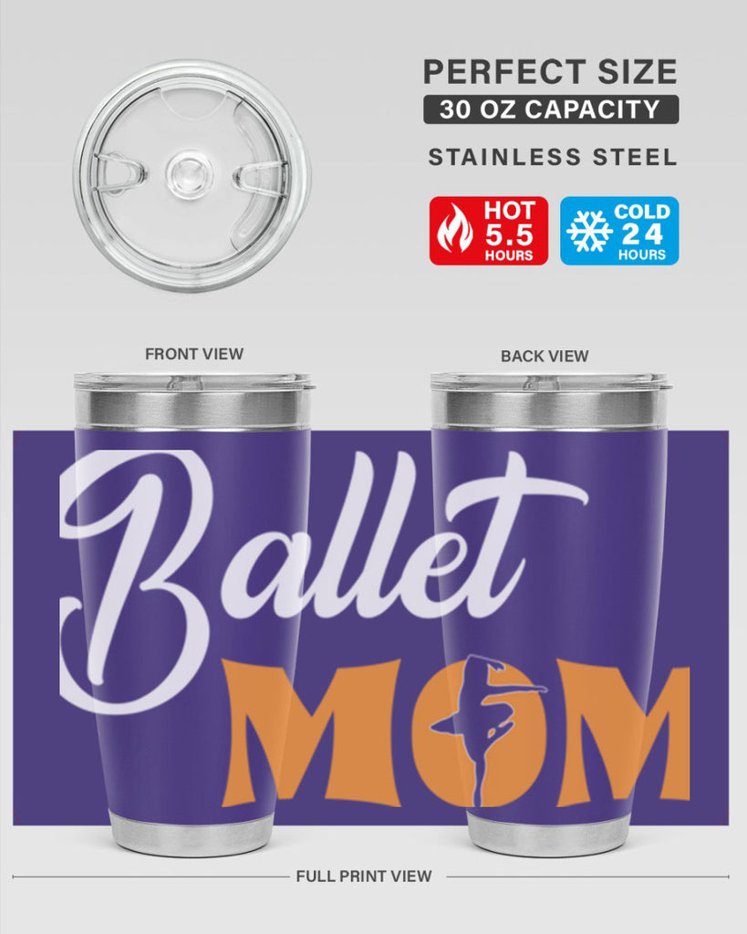 Fitted Dance Mom Ballet SVG Ballet 40#- ballet- Tumbler